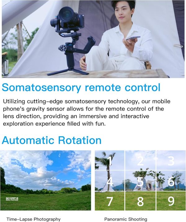 FeiyuTech SCORP 2 Gimbal Stabilizer for DSLR and Mirrorless Camera, - Image 5