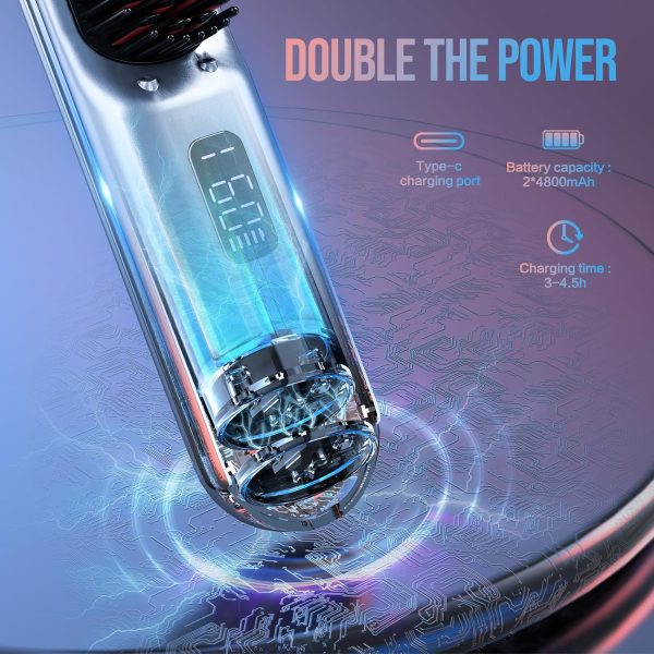 Cordless Hair Straightener Brush-2024PRO Portable Rechargeable - Image 6