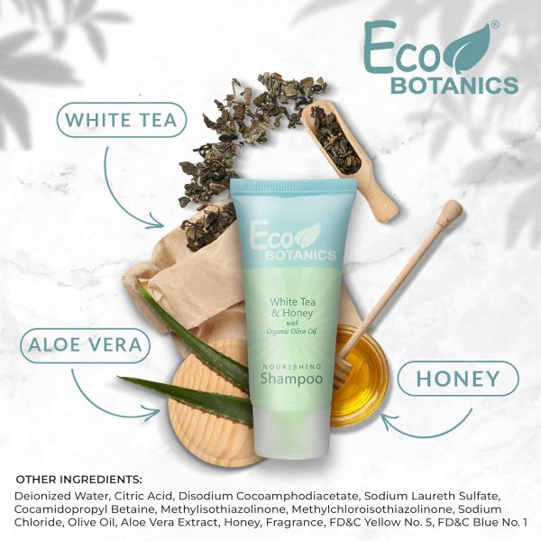 Eco Botanics Travel-Size Hotel Shampoo 1 oz (Case of 300) - Image 4