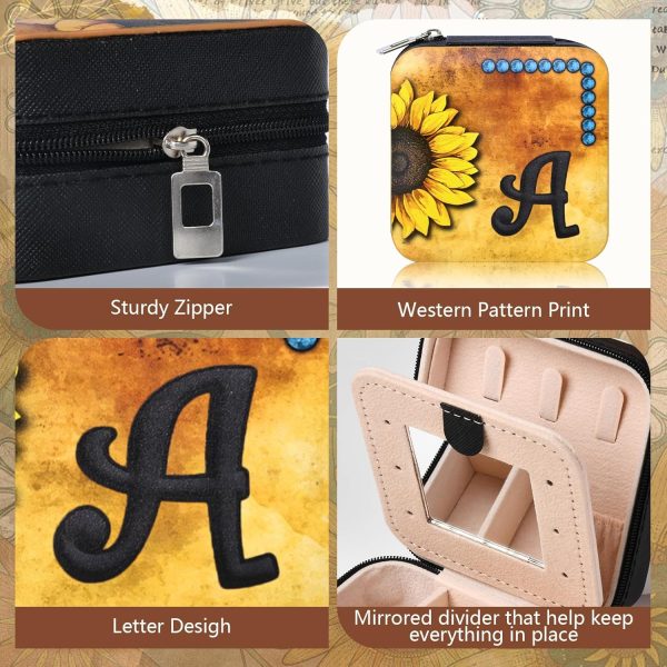 CEELGON Western Travel Jewelry Box Case Teenage Girls Gifts Cowgirl Stuff - Image 4