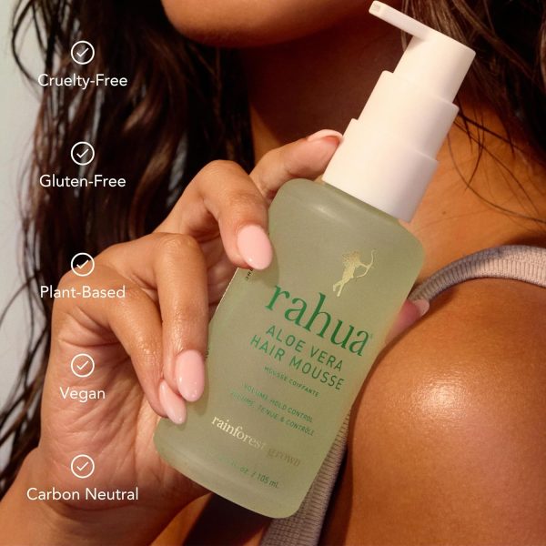 Rahua Aloe Vera Hair Mousse, 3.5 Fl Oz, Medium Hold Mousse for Hair Volume, - Image 5