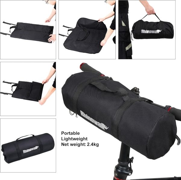 Folding Bike Bag 26 to 29 inch Bicycle Storage Carry Case, Thick Mountain - Image 5