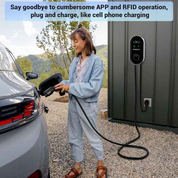 GODIAG Home Level 2 EV Charger, 40Amp, 9.6kw 240V, Wall-Mount Electric - Image 8