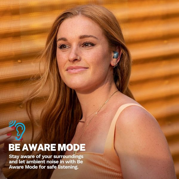 JLab Go Air Pop True Wireless Bluetooth Earbuds & Charging Case - Slate, - Image 3