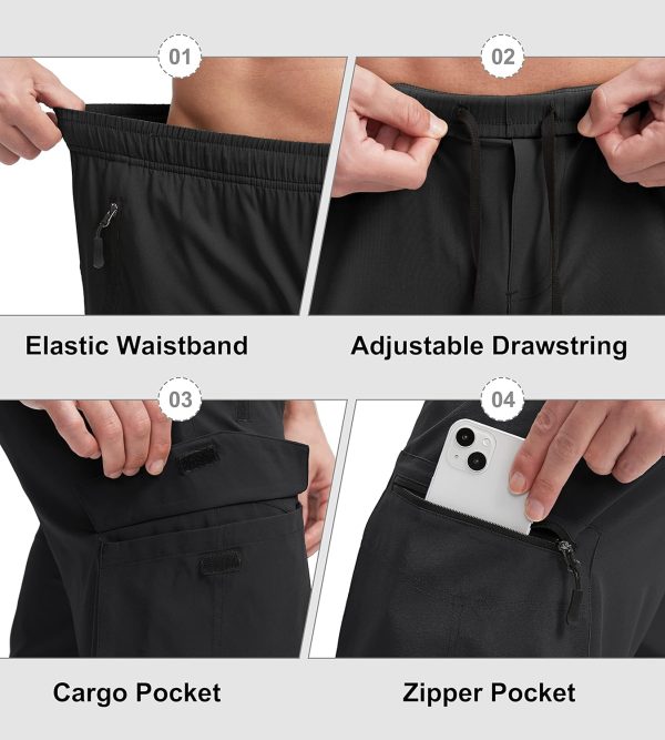 Bikewa Men's Mountain Bike Shorts 3D Padded Loose-fit Biking Riding Cycling - Image 5