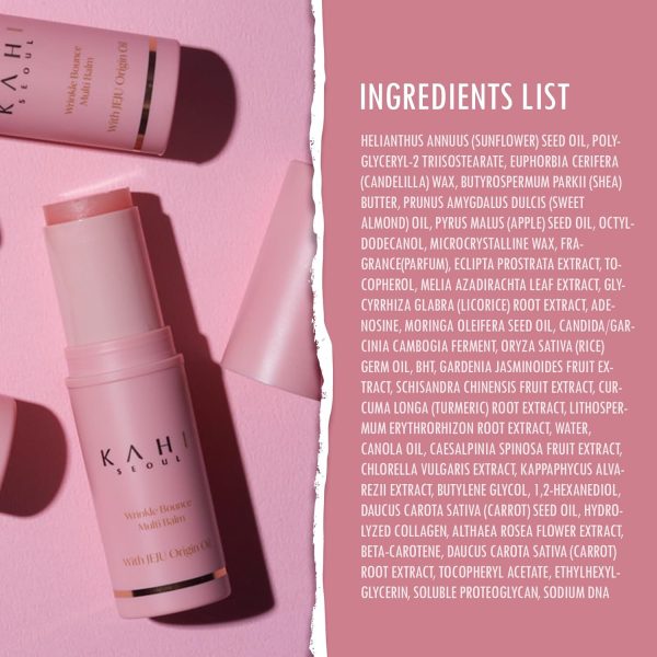 KAHI Wrinkle Bounce Multi Balm Stick - MAX USAGE EDITION | All-in-One - Image 9
