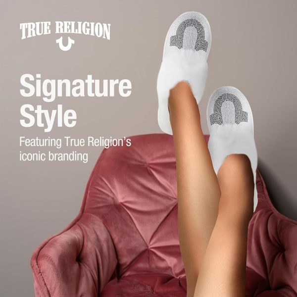 True Religion Slippers for Women Gifts for Women Cozy House Slippers for - Image 4