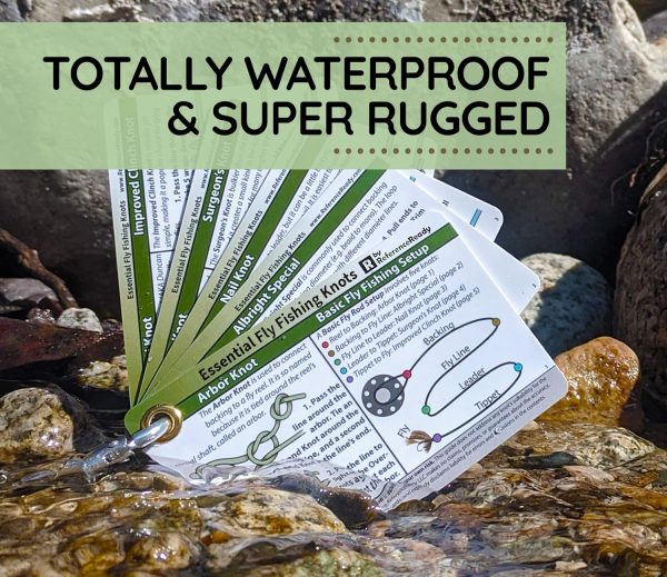 Fly Fishing Knot Cards - Waterproof Guide to 14 Essential Fly Fishing Knots - Image 3