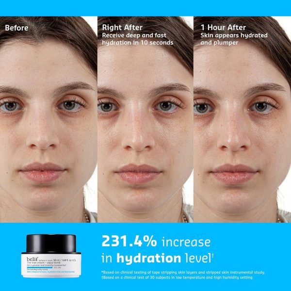 belif The True Cream Aqua Bomb | New & Improved | Hydration in 10 Seconds | - Image 4