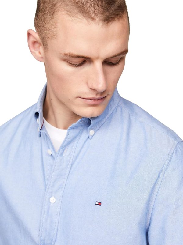 Tommy Hilfiger Long Sleeve Oxford Regular Fit, Men's Button Down Shirts, - Image 2