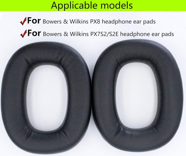 PX8 Replacement Ear Pads Compatible with Bowers & Wilkins PX8 PX7S2 PX7S2e - Image 2