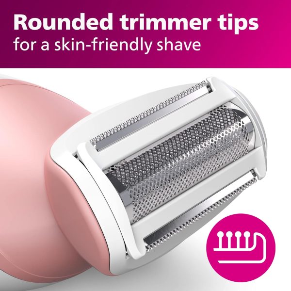 Philips Beauty Lady Electric Shaver Series 6000, Cordless with 7 - Image 4