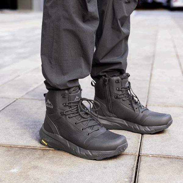 NORTIV 8 Men's Military Tactical Boot Lightweight Comfortable Boots for - Image 8
