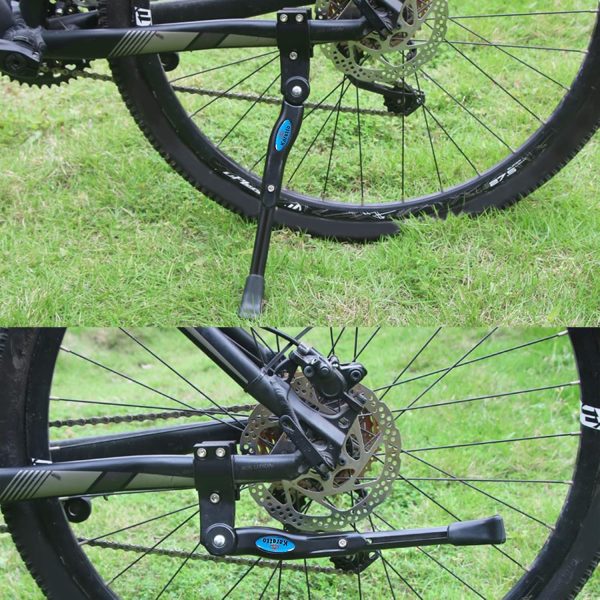 Bike Kickstand Adults- Adjustable Rear Side Aluminum Alloy Bicycle Stand - Image 4