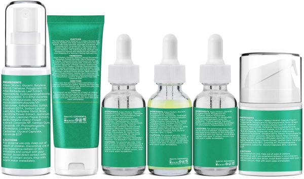 Professional Anti-Aging Korea Skin Care Set Kit,Niacinamide Retinol - Image 8