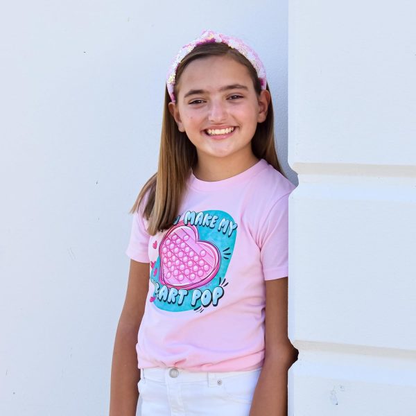 FROG SAC Heart Headband for Girls - Knotted Valentines Day Head Bands for - Image 7