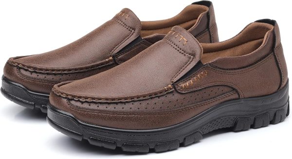 COSIDRAM Mens Casual Loafers Shoes Lightweight Luxury Comfort Bussiness - Image 3