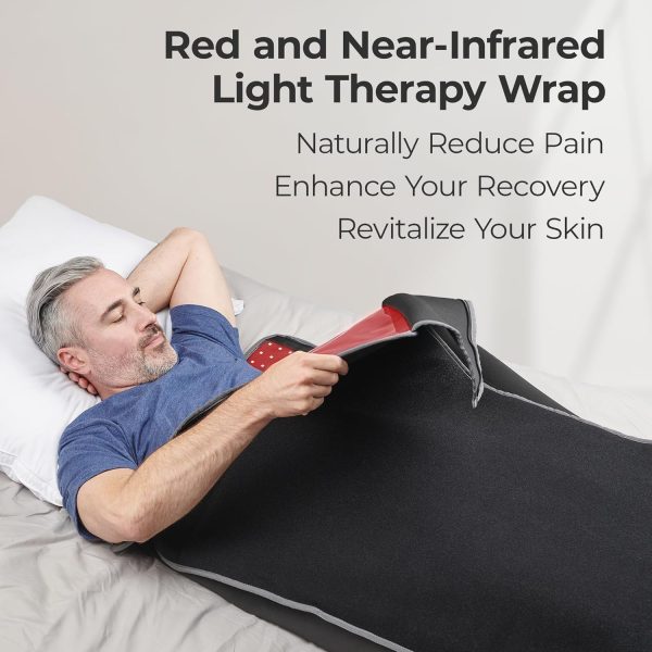 Lifepro Infrared Red Light Therapy for Body Wrap - Lessens Pain, and - Image 7