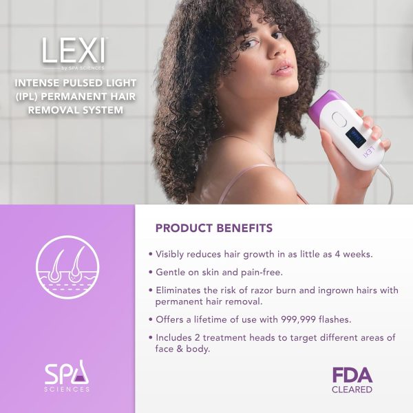 Spa Sciences - LEXI - Painless Permanent IPL Hair Removal System - FDA - Image 3