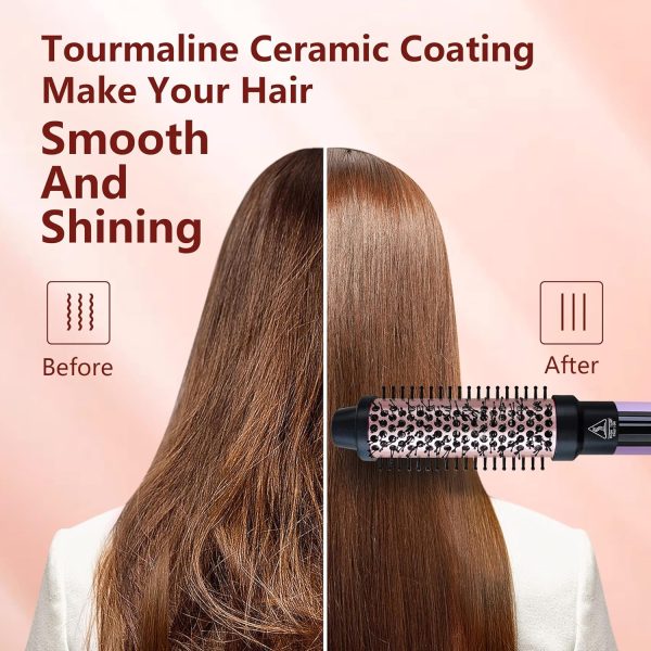 Curling Iron Set, 6 in 1 Hair Curling Wand with Curling Brush and 5 - Image 7