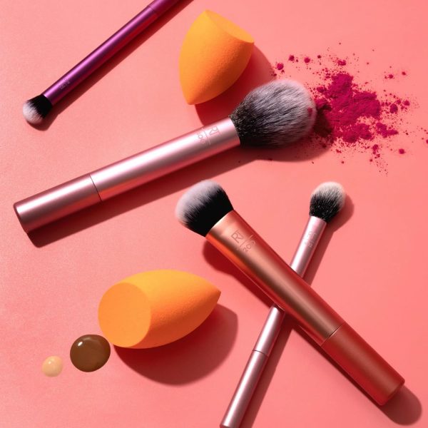 Real Techniques 6 Piece Everyday Essentials Makeup Brush Set, Includes 4 - Image 15