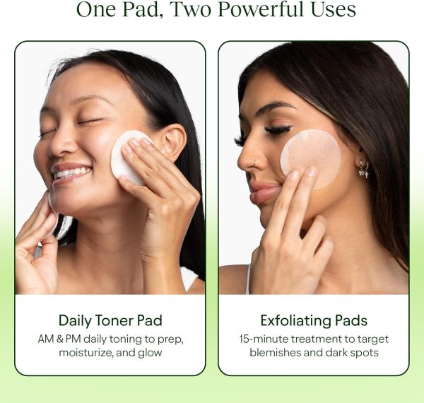 Jiyu Korean Skincare Anti-Aging, Dark Spot & Wrinkle Minimizing Toner Pads - Image 5