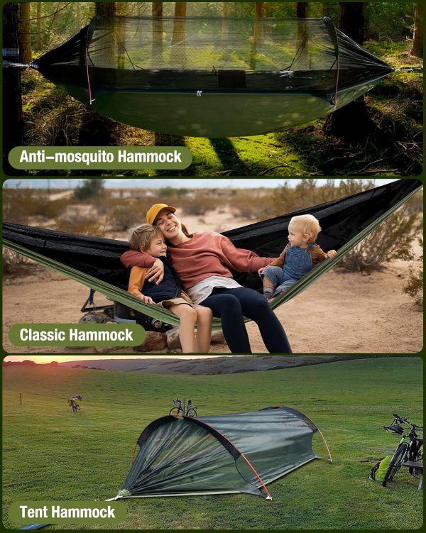 COVACURE Camping Hammock - Lightweight Double Hammock, Hammock Tent, - Image 2