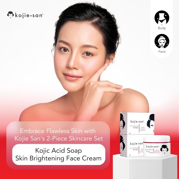 Kojie San Skincare Bundle - Facial Brightening Set with 2 Bars of Kojic - Image 4