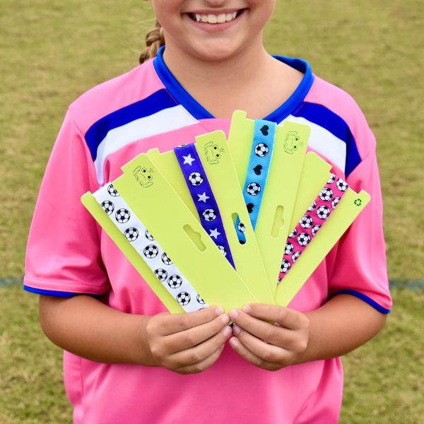 FROG SAC 4 Soccer Headbands for Girls, Adjustable No Slip Sport Head Band - Image 7