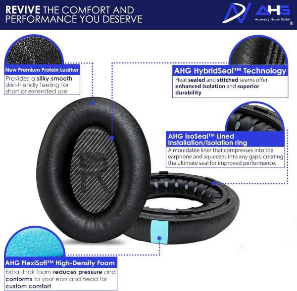 AHG nc 700 Replacement earpads Cushions Compatible with Bose nc700 - Image 3