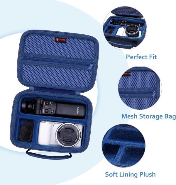 XANAD Hard Case for Sony Alpha ZV-E10/ZV-E10L/ ZV-1/ZV-1F Camera Vlogger - Image 2