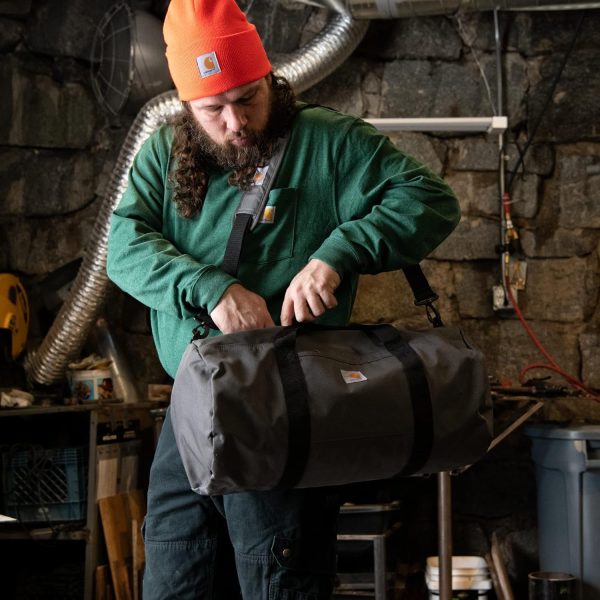 Carhartt Trade Series 2-in-1 Packable Duffel with Utility Pouch, Black, - Image 2