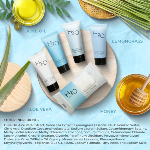 H2O Therapy Hotel Soaps and Toiletries Bulk Set | 1-Shoppe All-In-Kit - Image 4