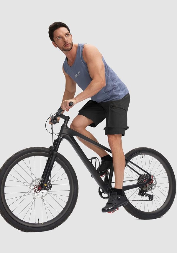 Bikewa Men's Mountain Bike Shorts 3D Padded Loose-fit Biking Riding Cycling - Image 6