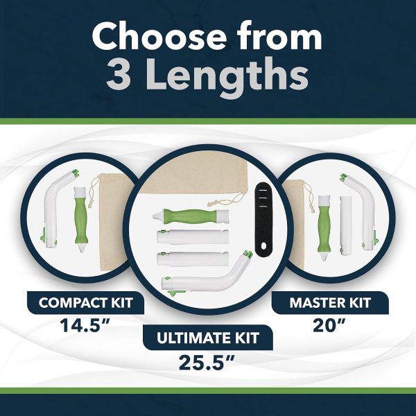Multipurpose Toilet Aid – 25.5” Bathroom Aids for Wiping for People w/Range - Image 7