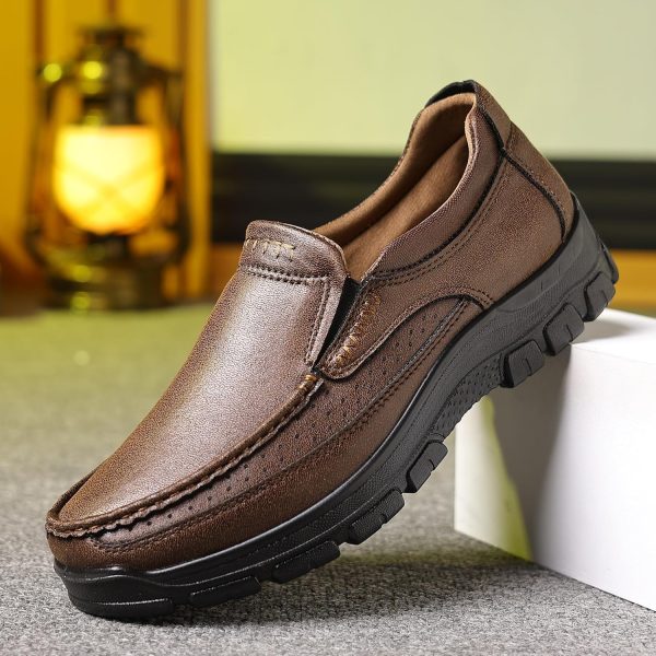 COSIDRAM Mens Casual Loafers Shoes Lightweight Luxury Comfort Bussiness - Image 4
