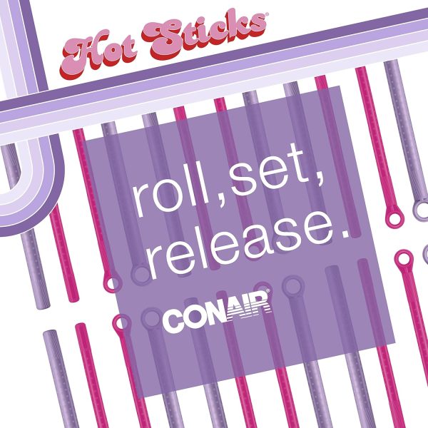 Conair Silicone Hot Rollers for Long, Medium, and All Hair - Hair Curler - - Image 7