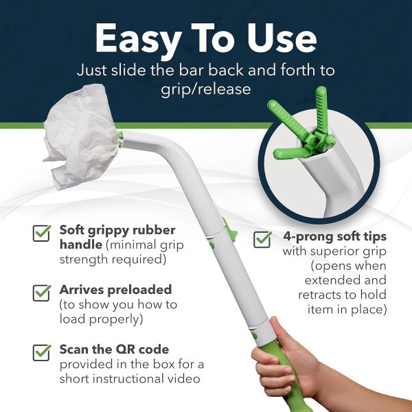 Master Kit – 20” Toilet Wiping Aid for People w/Range of Motion Limitations - Image 6