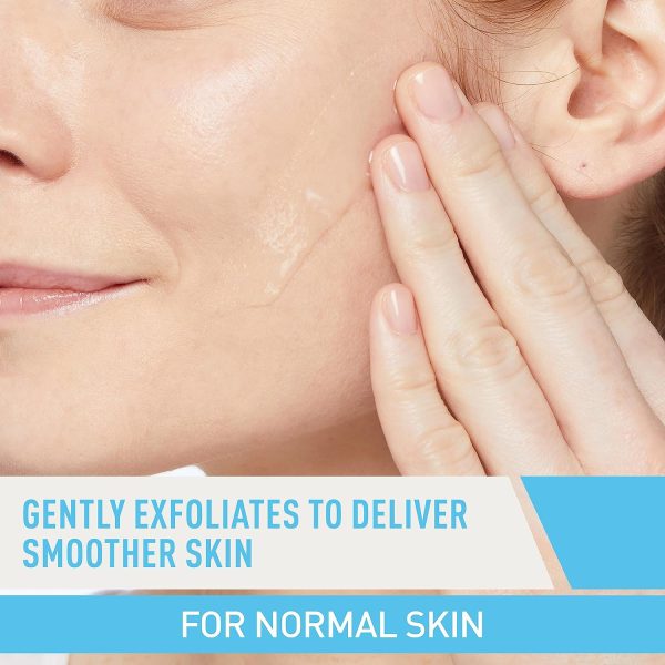 CeraVe Renewing Salicylic Acid Cleanser, Formulated With Hyaluronic Acid, - Image 2