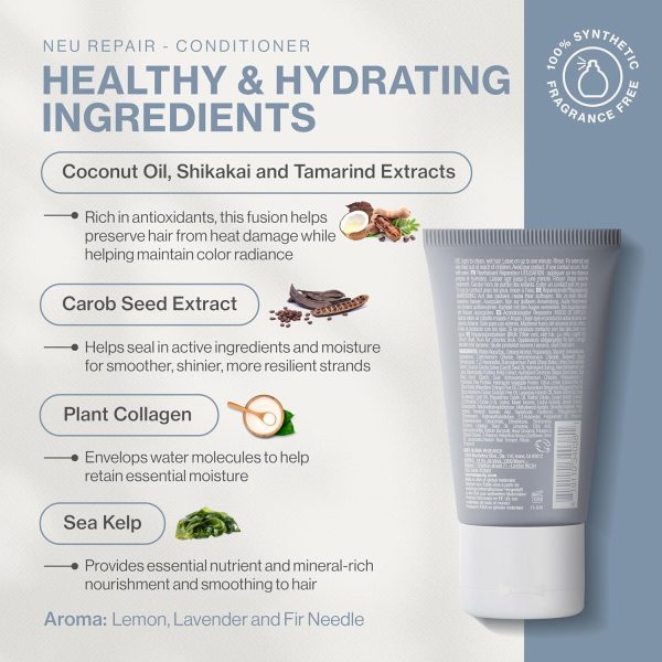 Neuma Neu Repair Conditioner - Protein Hair Treatment for Damaged Hair, - Image 3