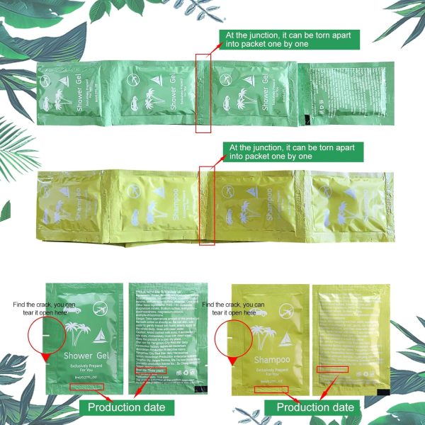 Bulk Hygiene Kits for Homeless ,Travel Size Body Wash and Shampoo Bulk - Image 3
