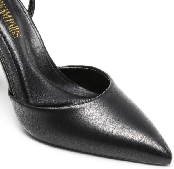 DREAM PAIRS High Heels for Women Closed Pointed Toe Dress Shoes for Women - Image 4