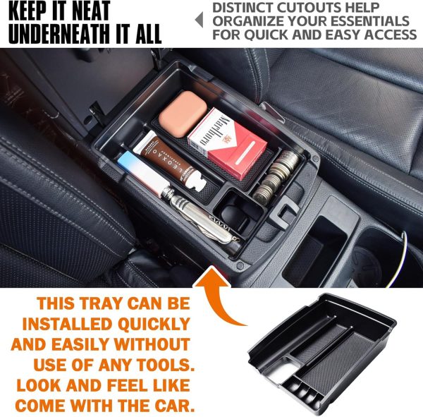 TACORBO Center Console Tray Compatible with Nissan Rogue 2014-2020 and - Image 6