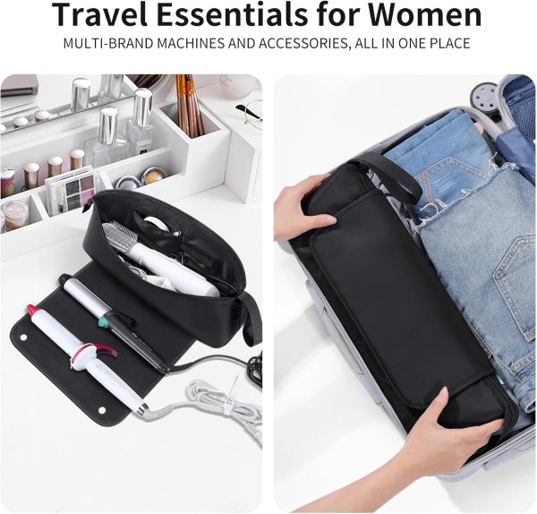 BUBM Hair Tools Travel Bag and Mat with Removable Heat-Resistant - Image 6