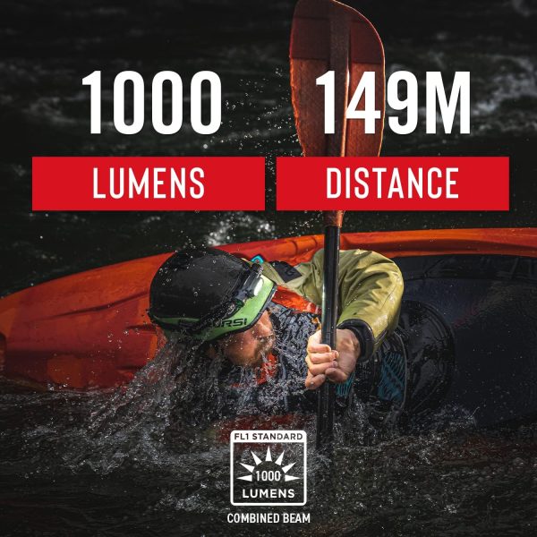 Coast WPH30R 1000 Lumen Waterproof Ultra Bright IP68 USB Rechargeable-Dual - Image 3