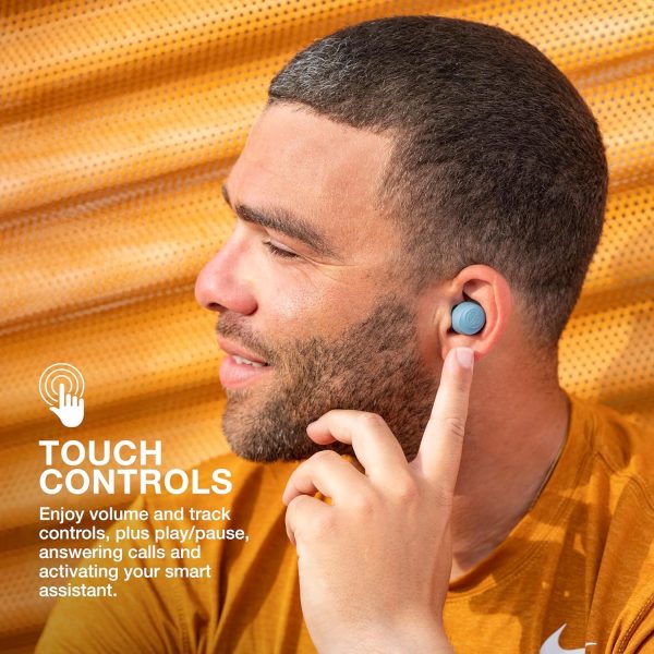 JLab Go Air Pop True Wireless Bluetooth Earbuds & Charging Case - Slate, - Image 4