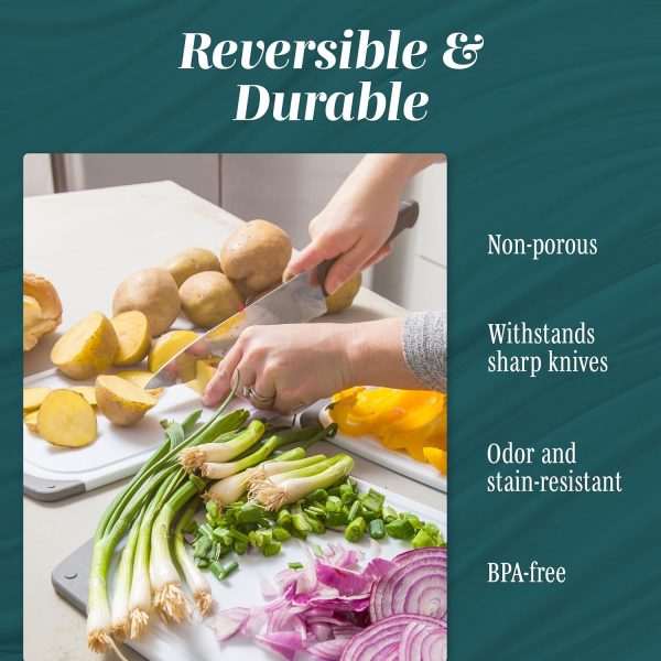 Cutting Boards for Kitchen - BPA-Free Chopping Board - Different Sizes & - Image 4