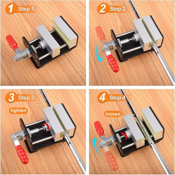 Golf Shaft Clamp, Golf Club Vise Clamp, Golf Grip Removal Tool, Golf Club - Image 2