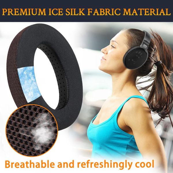 SOULWIT Cooling-Gel Earpads Cushions Replacement for Sennheiser HD650, - Image 6