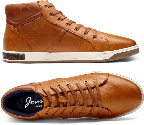 Jousen Men's Casual Shoes High Top Fashion Sneaker Lightweight Men Boots - Image 5